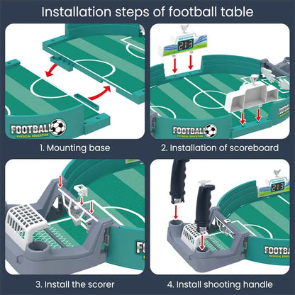 Green Detachable Football Board Game – Easy Storage & Fun Play