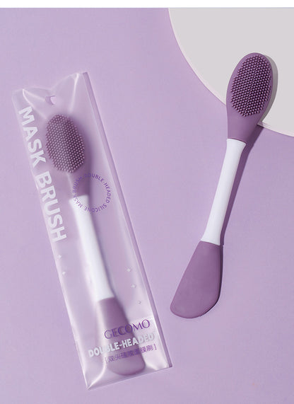 Double-Headed Face Cleaner Brush - 1 Pc