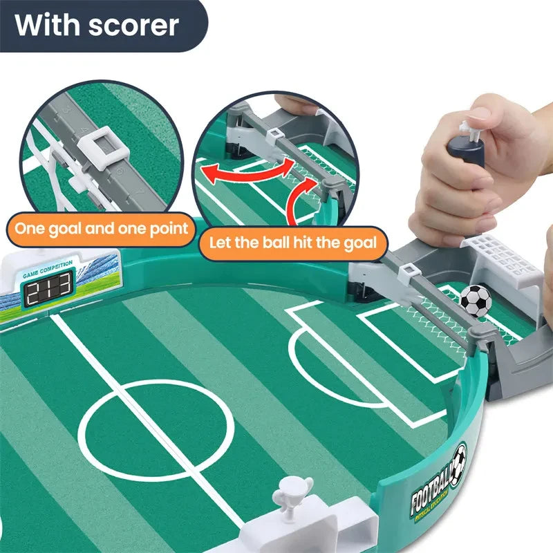 Green Detachable Football Board Game – Easy Storage & Fun Play