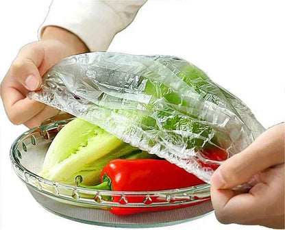 100 Pcs - Space-Saving Plastic Cling - Plastic Wrap – Convenient & Versatile Kitchen Essential (Copy)